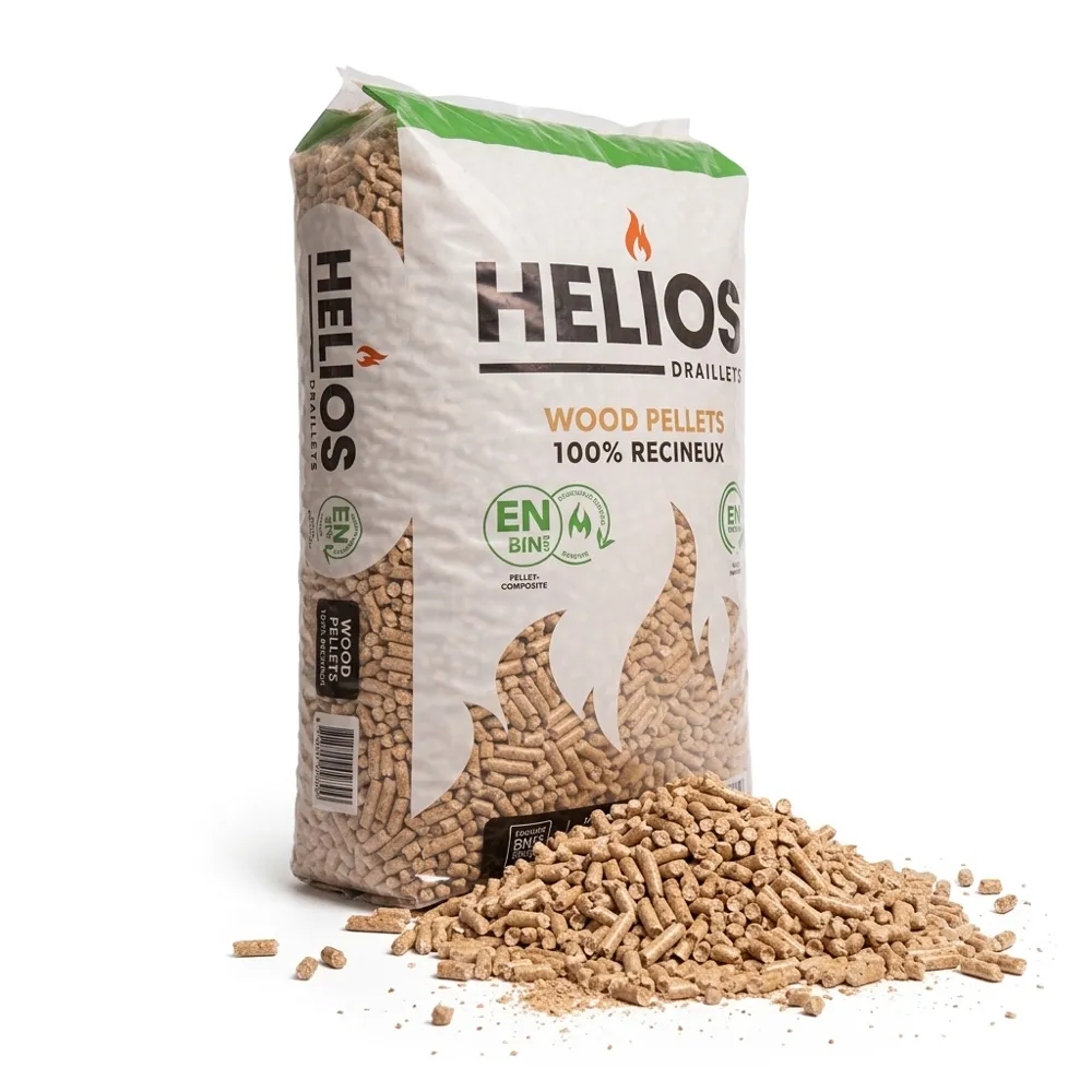 Pellets HELIOS 100% Résineux 65 Sacs