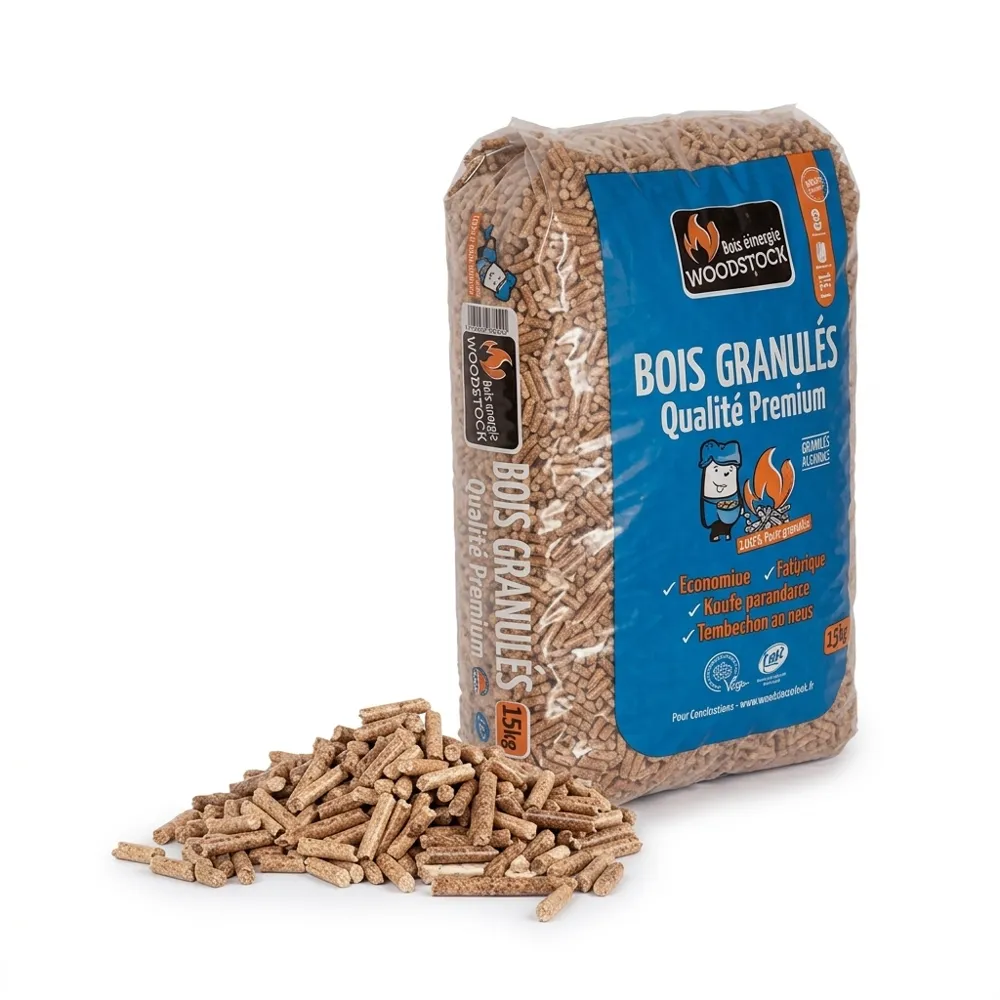 Granulés Woodstock Palette 78 Sacs