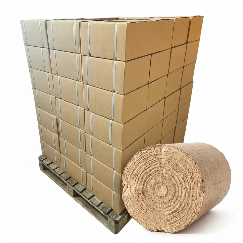 Bûches Densifiées Confort 960kg Feuillus-Résineux