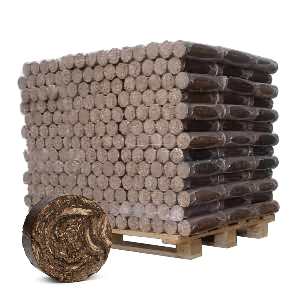Bûches Densifiées Feuillus Palette 1 Tonne